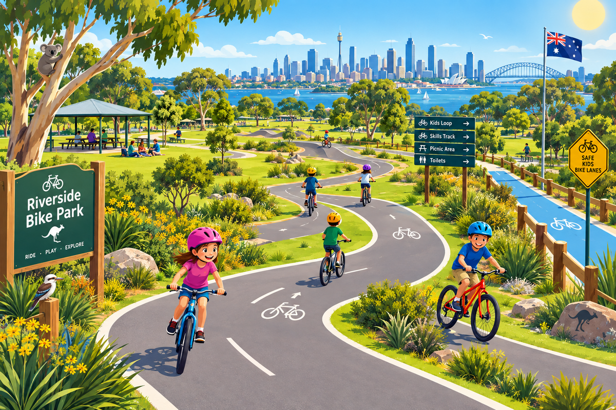 Best Places for Kids to Ride Bikes in Australia: The Safest and Most Fun Spots by City