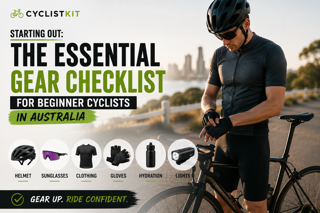 Essential gear checklist for beginner cyclists in Australia