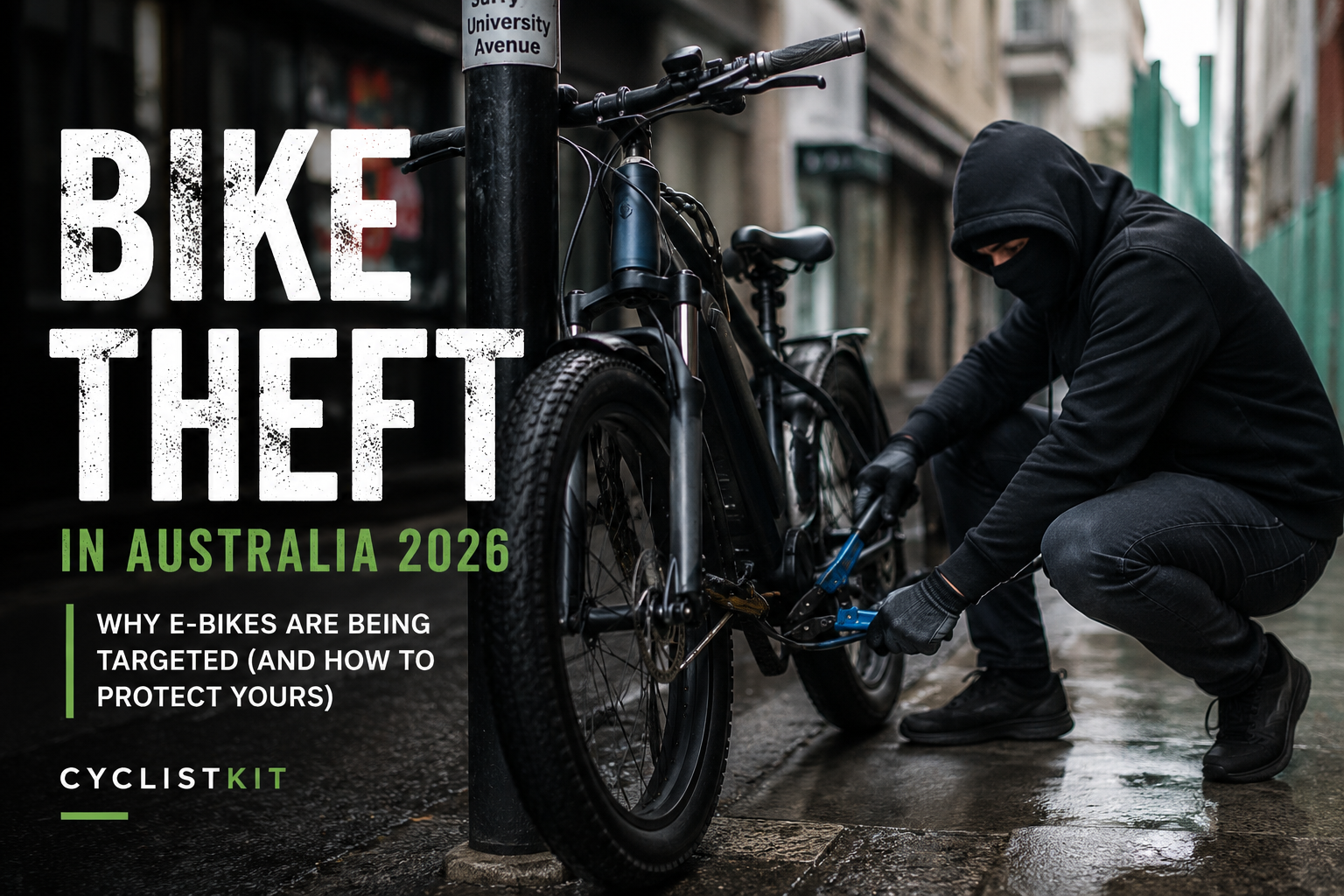E-bike theft prevention and security tips for Australian cyclists
