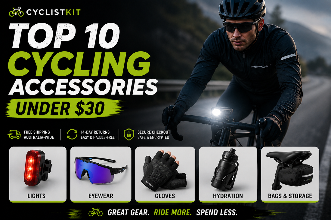 Top 10 affordable cycling accessories under $30 Australia