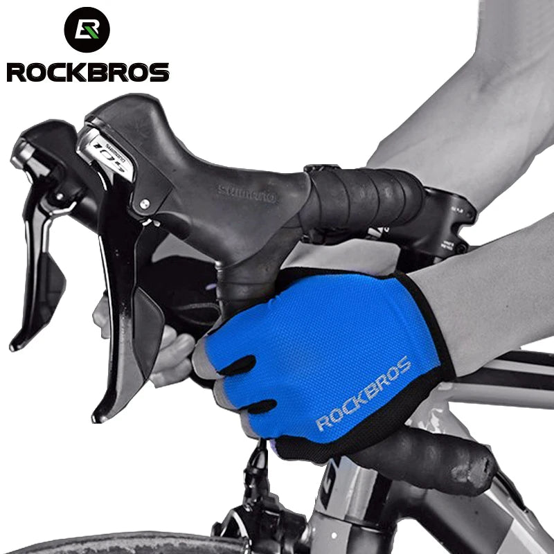 Shockproof padding cycling glove detail - view 6