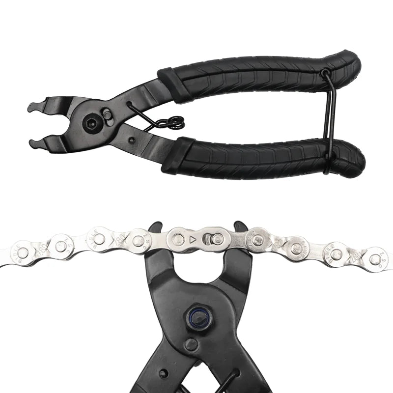 Bike chain link buckle plier quick-release tool - main view