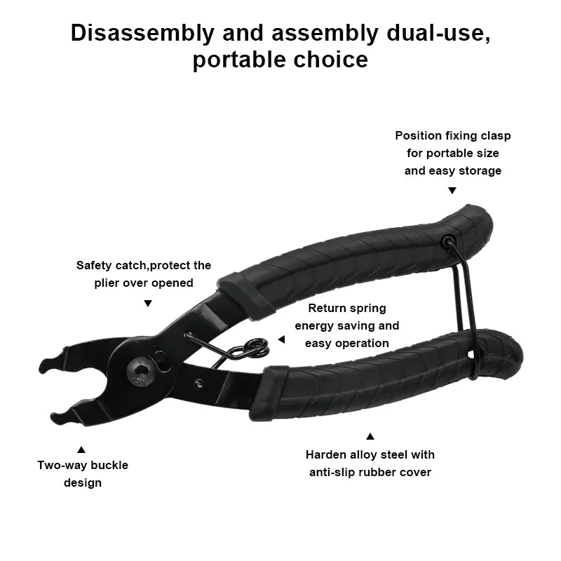 RIDERACE chain buckle plier black - view 3