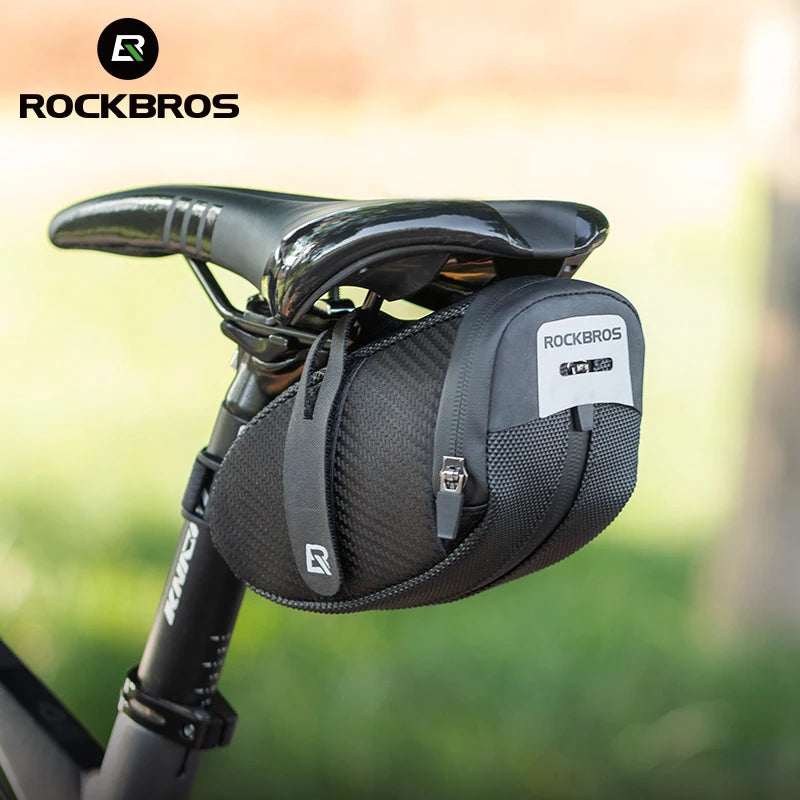 ROCKBROS expandable saddle bag reflective - main view