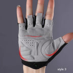 Half-finger gloves synthetic leather palm - view 3