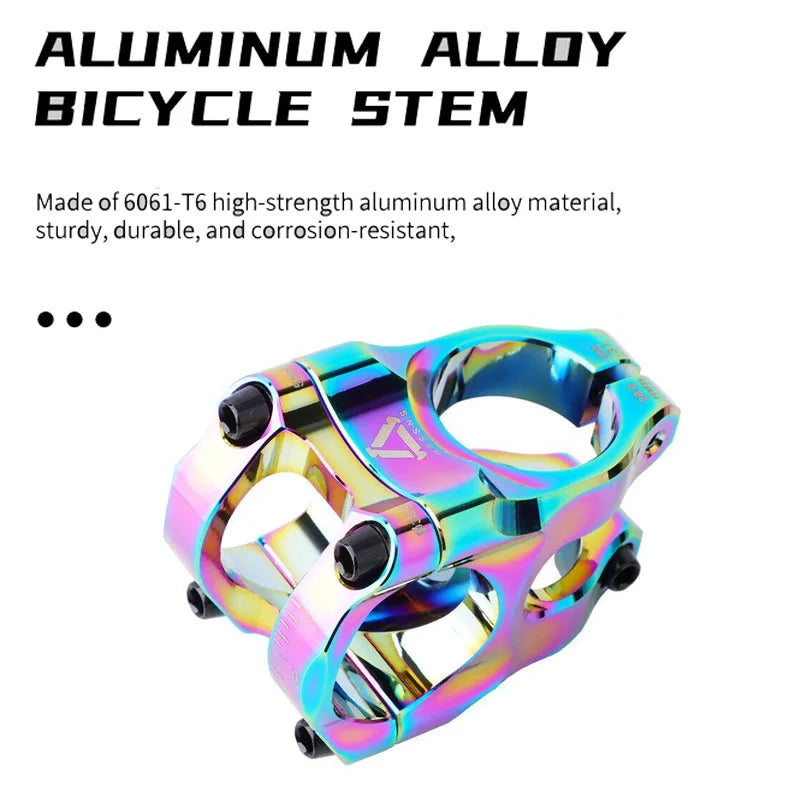 Bike stem 31.8mm handlebar clamp black - view 2