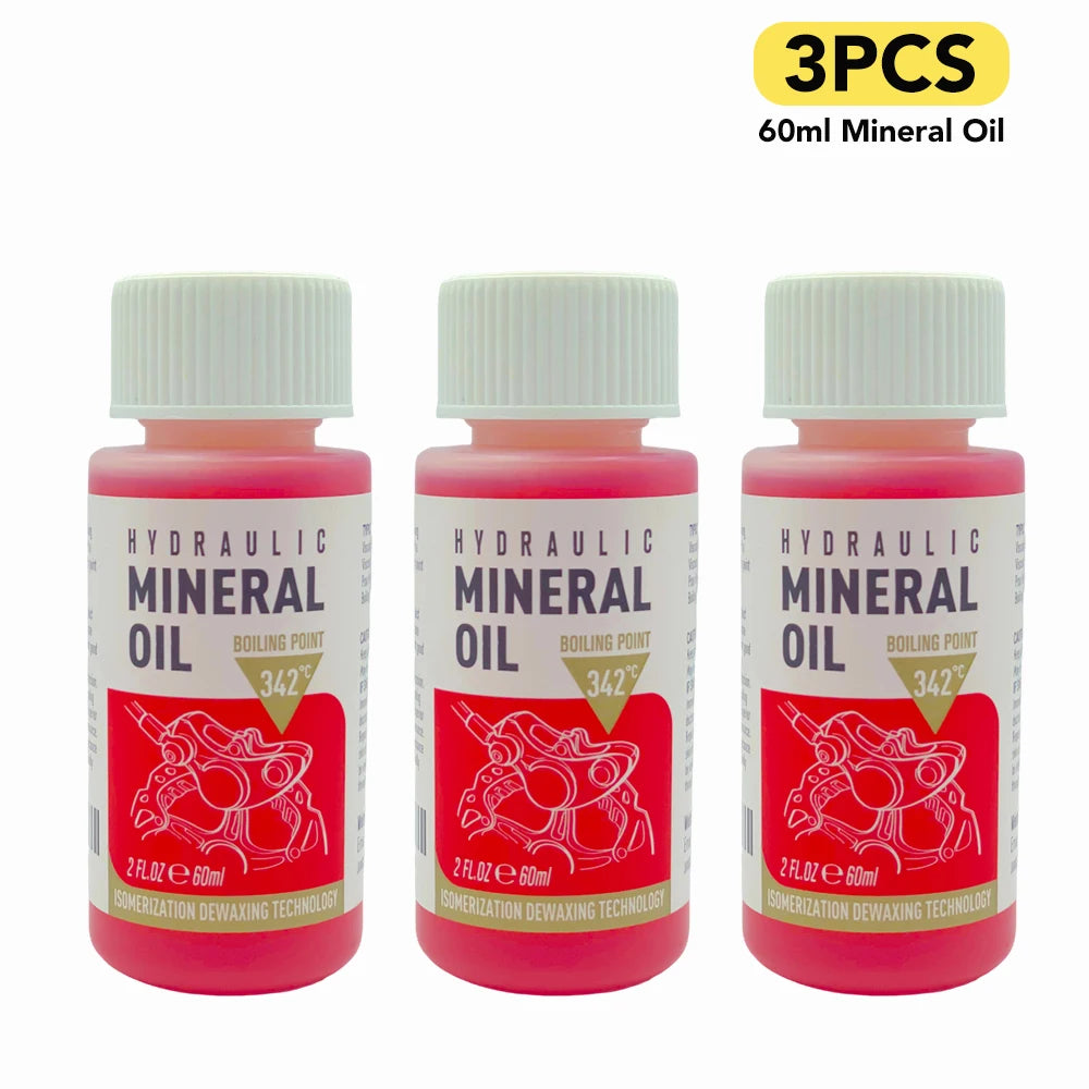 Hydraulic Brake Bleed Kit — Mineral Oil
