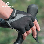 Breathable summer cycling gloves non-slip grip - view 3