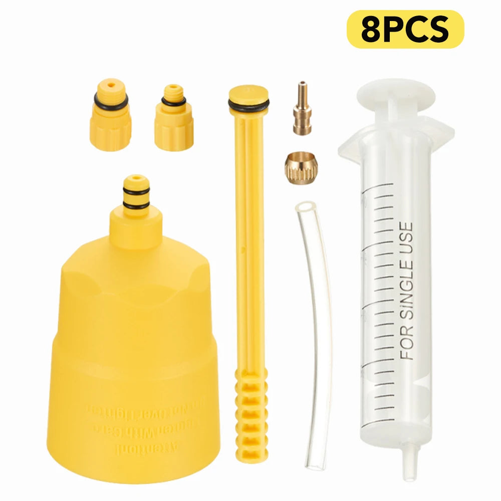 Hydraulic Brake Bleed Kit — Mineral Oil