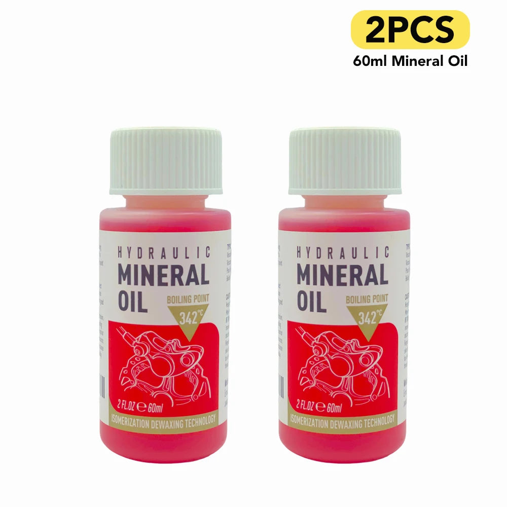 Hydraulic Brake Bleed Kit — Mineral Oil