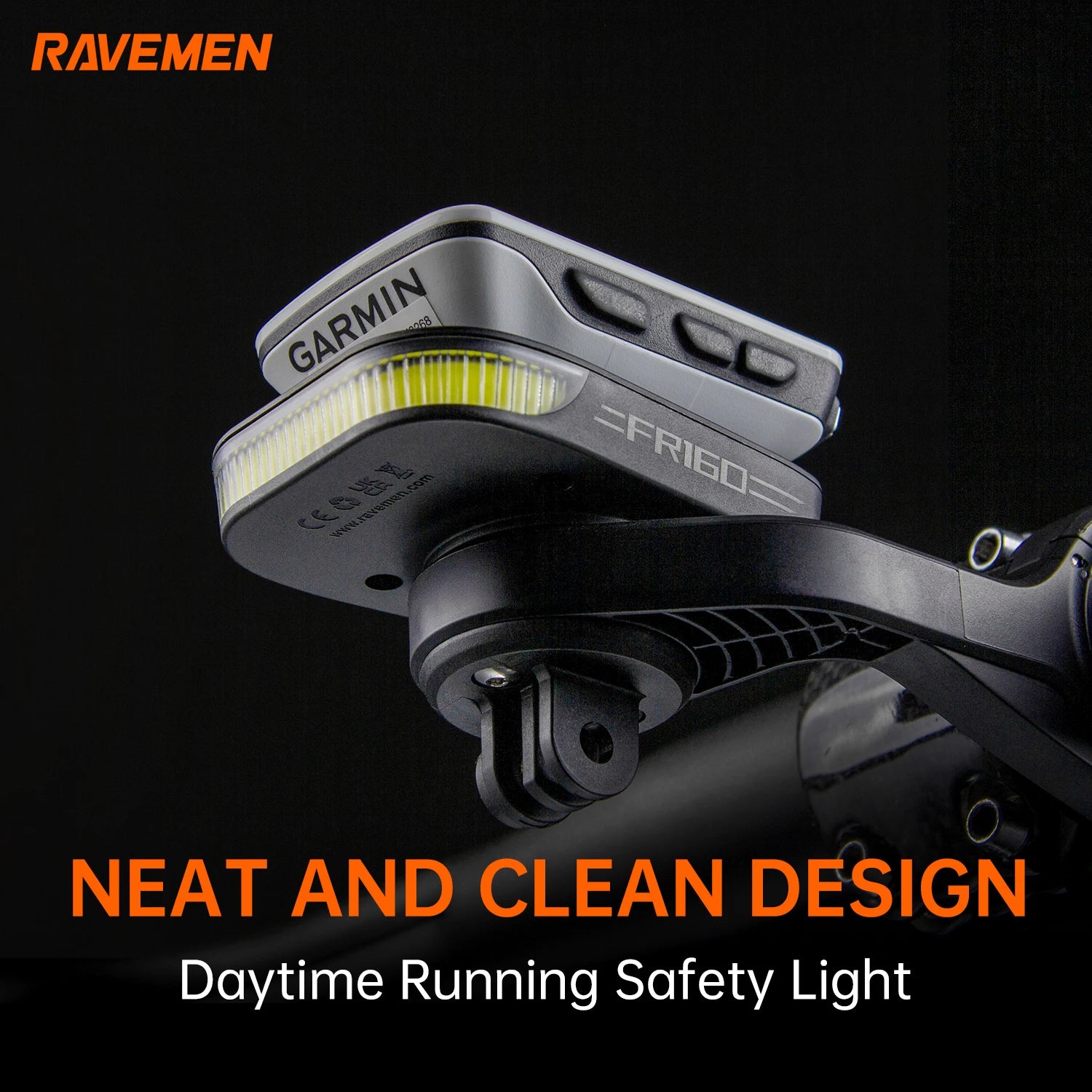 Daytime warning flash headlight for road cycling - view 4