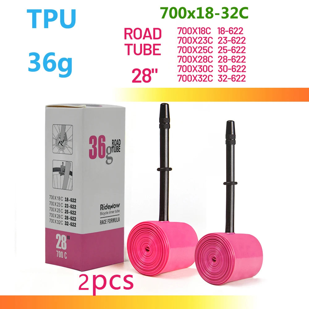 Lightweight road bike tube folded compact - view 11
