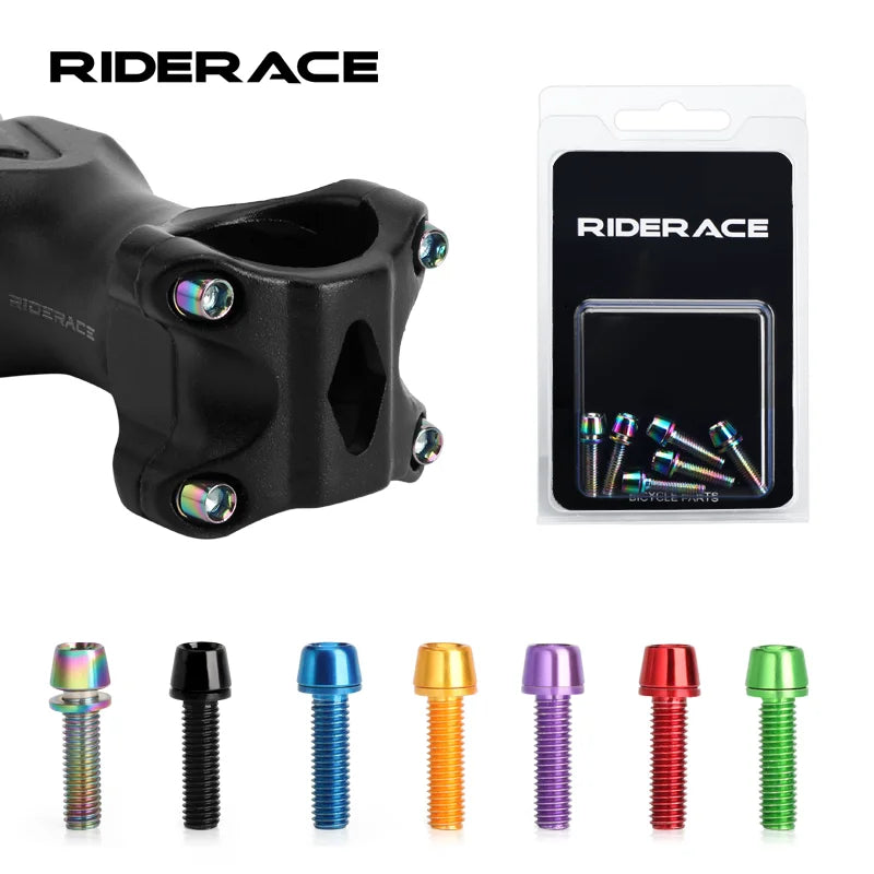 Steel handlebar stem screws colour range - view 2