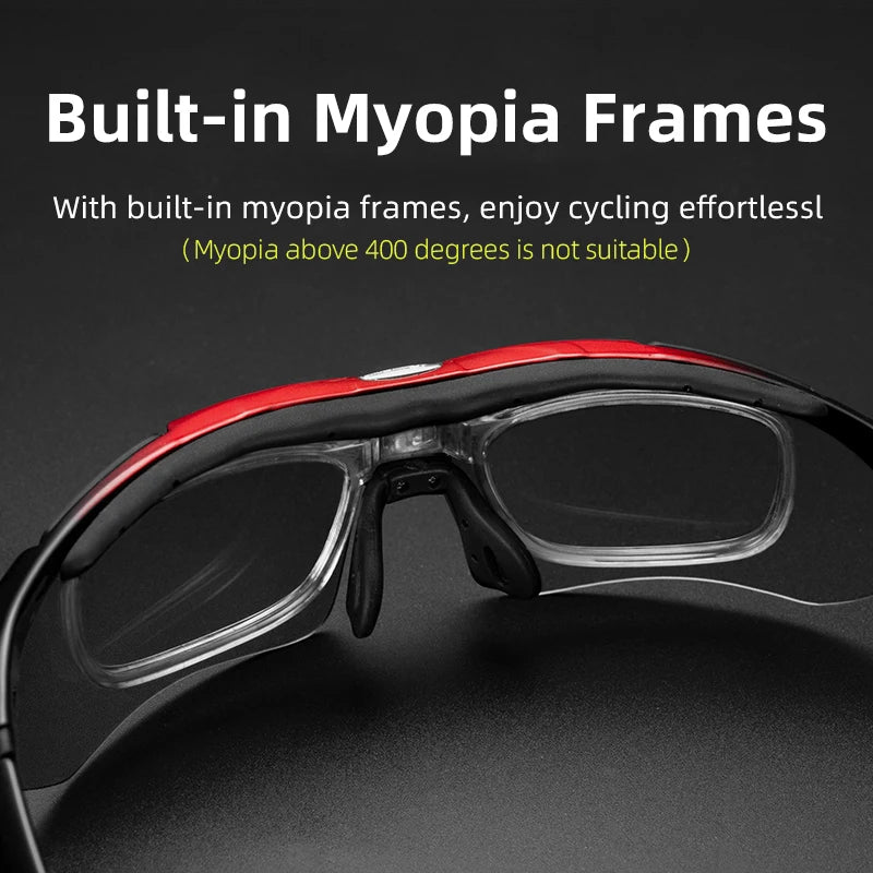 Interchangeable lens sunglasses for MTB - view 3