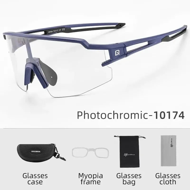 ROCKBROS Photochromic & Polarised Cycling Glasses