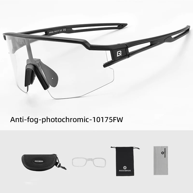 ROCKBROS Photochromic & Polarised Cycling Glasses