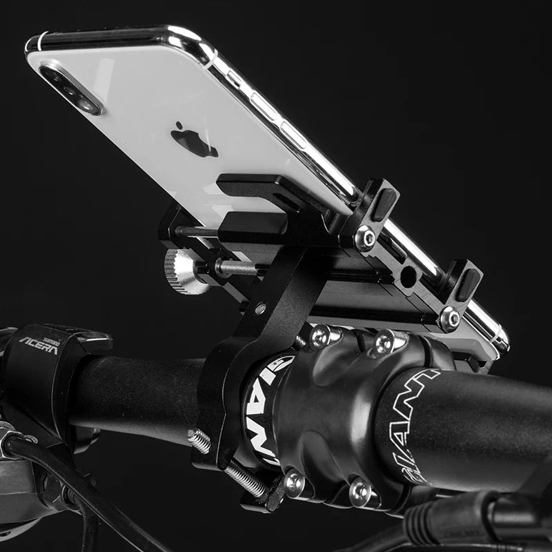 Aluminium phone holder bike mount - view 2
