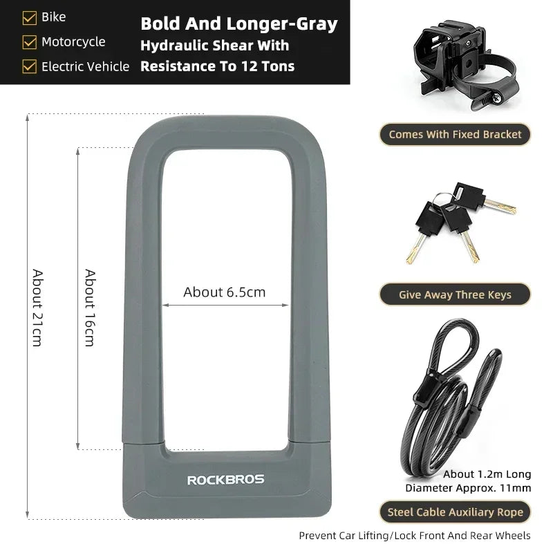 ROCKBROS RKS626 lock model detail - view 10