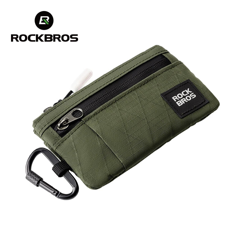 Compact carabiner wallet teal - view 7