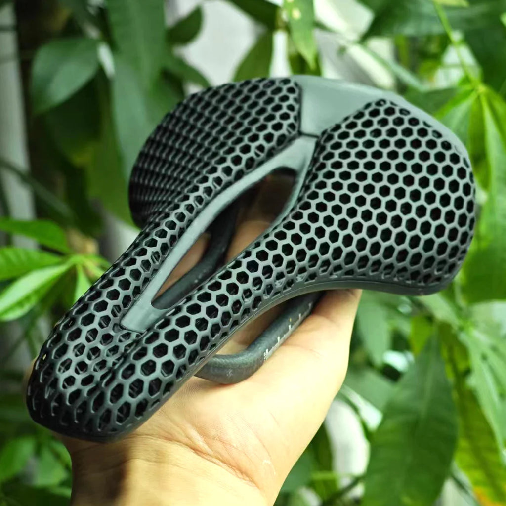 Carbon fibre shell saddle side view - view 5