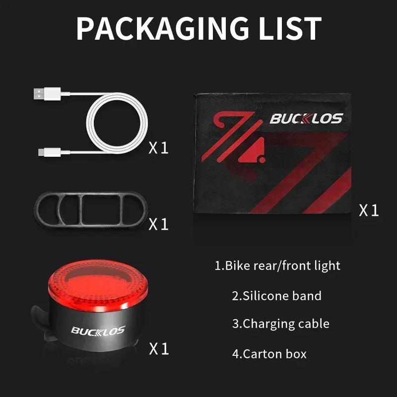 Strip bike tail light red waterproof - view 6