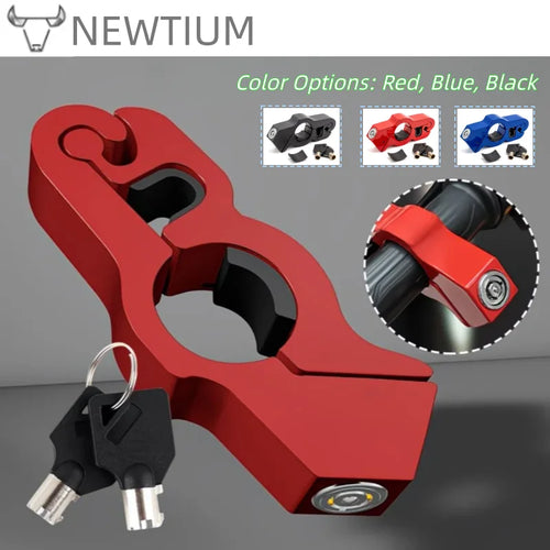 Brake lever anti-theft lock cut-resistant - main view