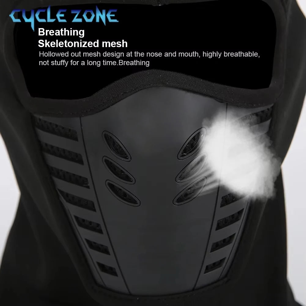Winter Full Face Balaclava — Windproof Fleece Mask