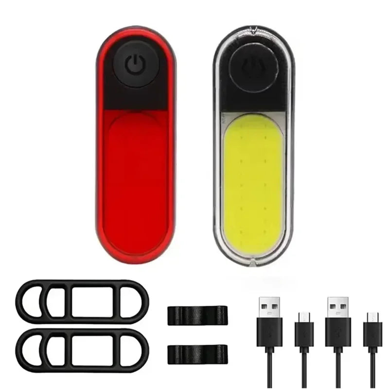 Square bike tail light red 3 modes - view 12