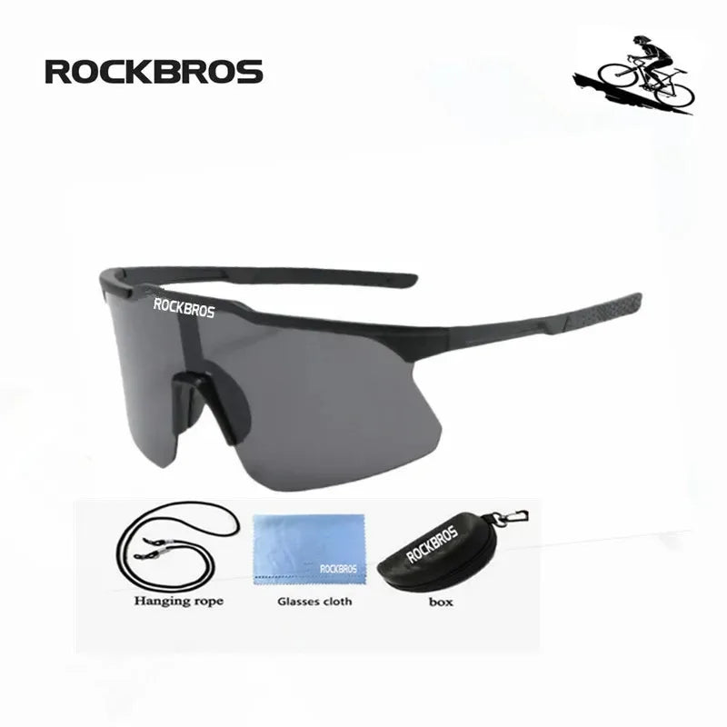 Fog-proof cycling glasses green frame - view 7