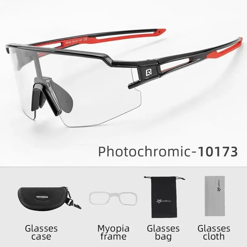 ROCKBROS Photochromic & Polarised Cycling Glasses