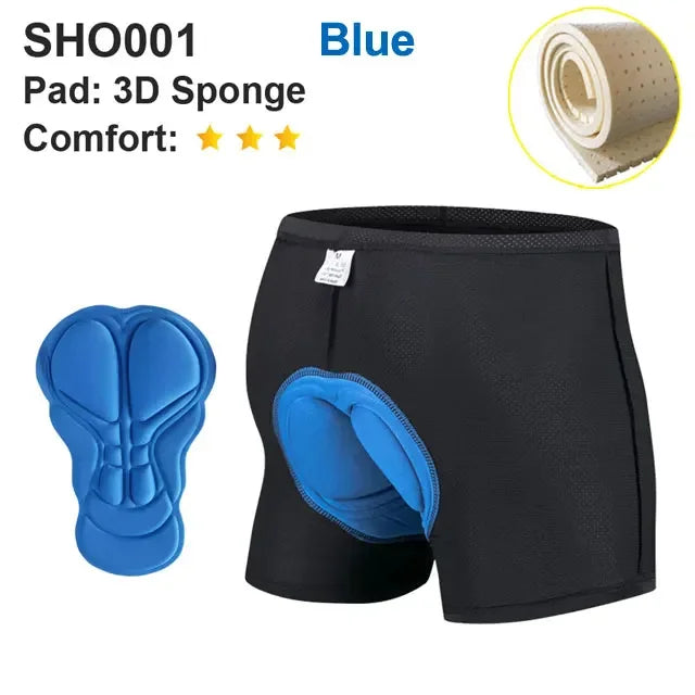 NEWBOLER cycling underwear shorts colour options