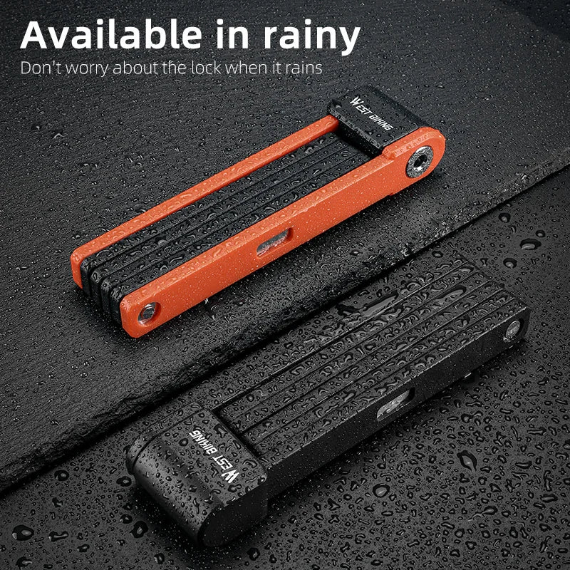 Folding lock black colour compact - view 4