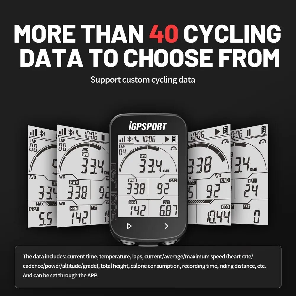 Wireless bike speedometer odometer GPS - view 4