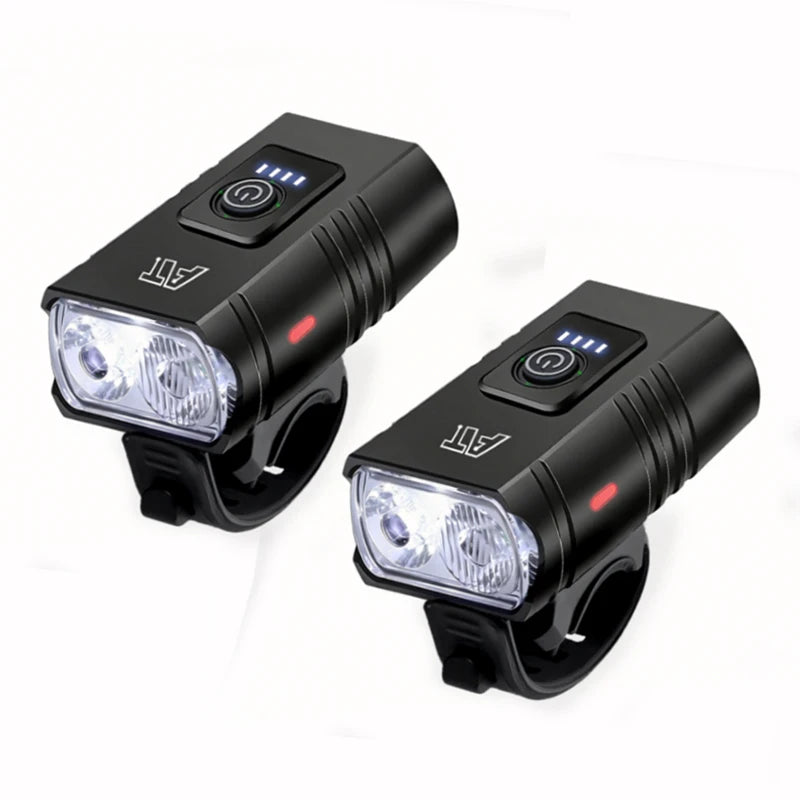 Bright bike front light dual T6 LED - view 13