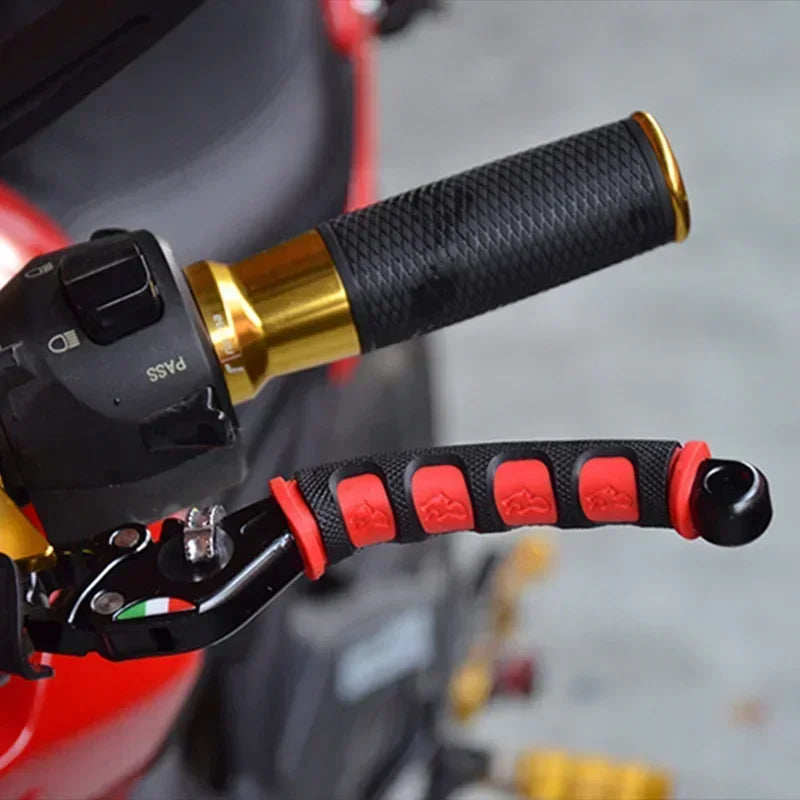 Anti-slip brake lever cover orange - view 3