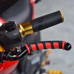 Anti-slip brake lever cover orange - view 3