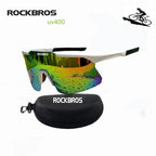 Fog-proof UV400 cycling sunglasses windproof - main view