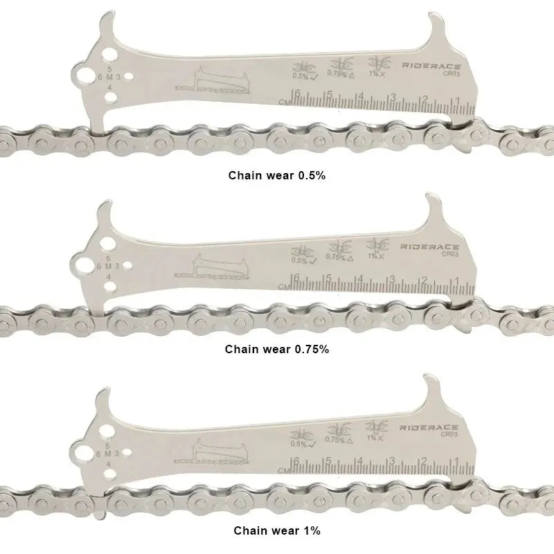 Bike maintenance chain measurement tool - view 6
