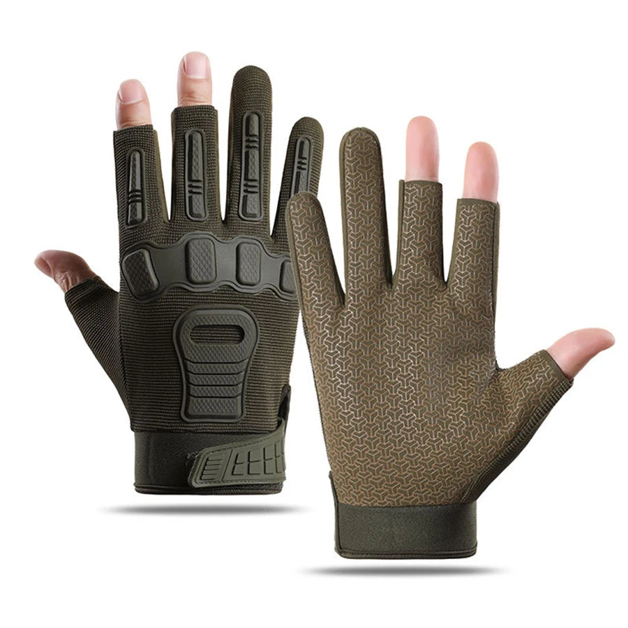 Unisex tactical gloves palm grip detail - view 7