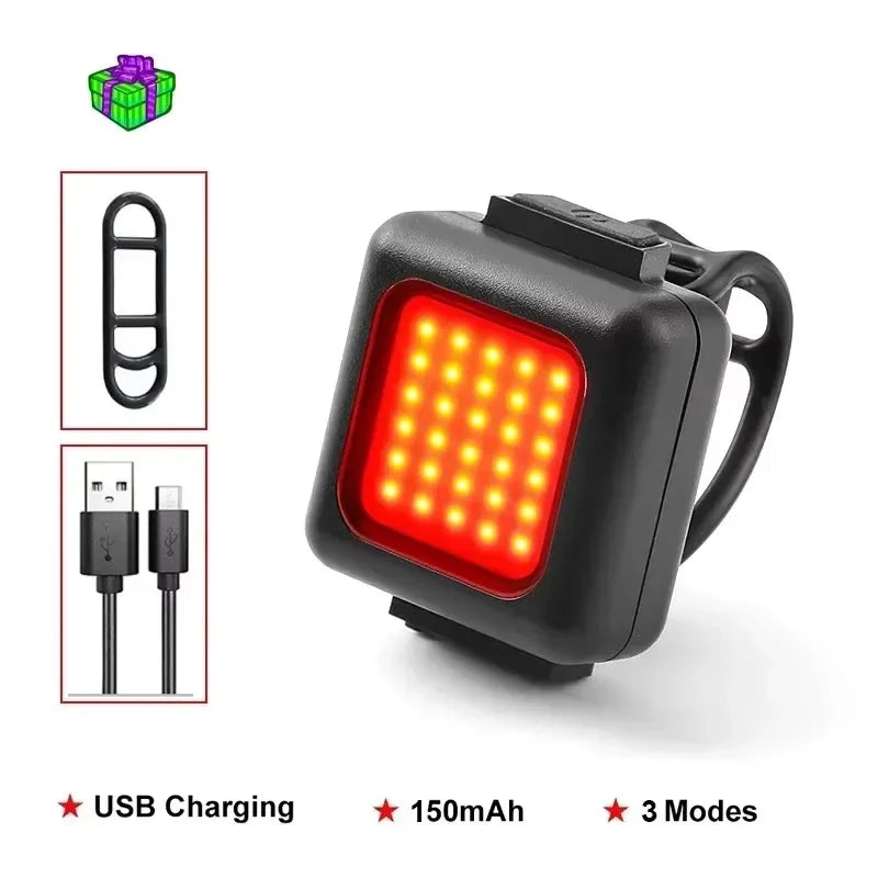 Square COB light white red pair - view 13