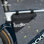 ROCKBROS triangle upper tube bag lidded storage - main view
