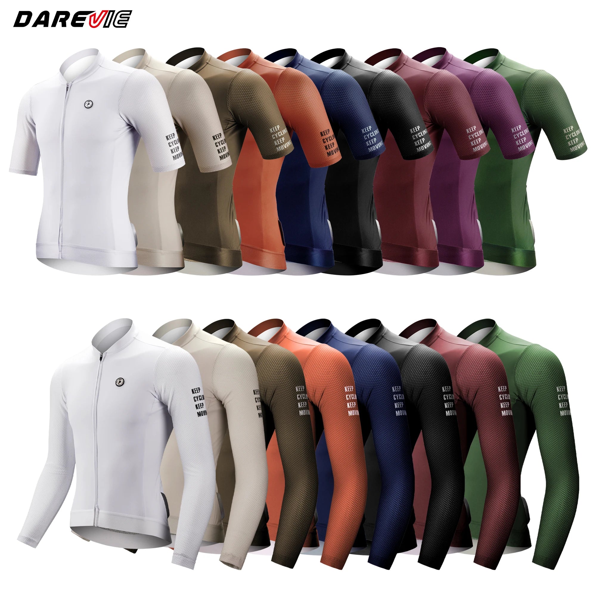 DAREVIE cycling jersey SPF 50+ breathable - main view