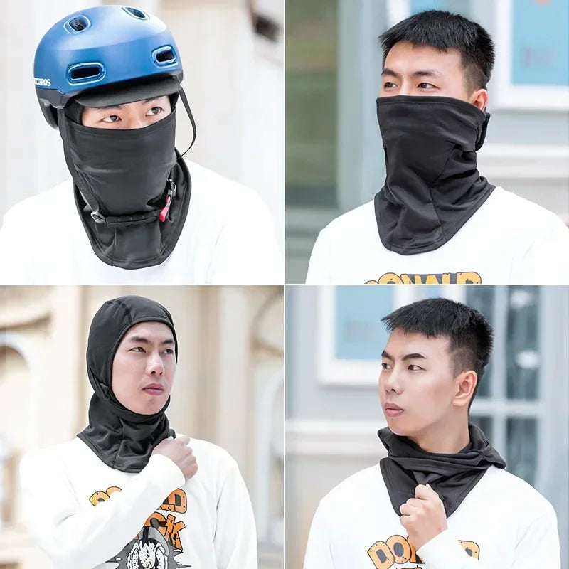 Fleece balaclava for skiing and motorcycling - view 4