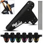 Carbon-pattern bike fender universal mudguard - main view