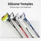 Half-frame cycling sunglasses photochromic lens - view 2