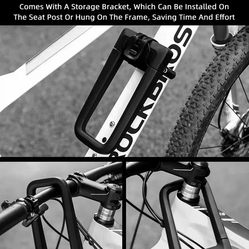 ROCKBROS lock with cable option - view 5