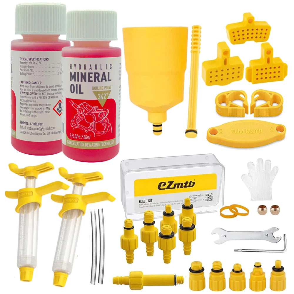 Hydraulic brake bleed kit mineral oil SHIMANO - main view