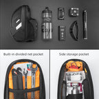 Tail bag double zipper storage - view 4