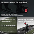 Bike bag reflective design night riding - view 6