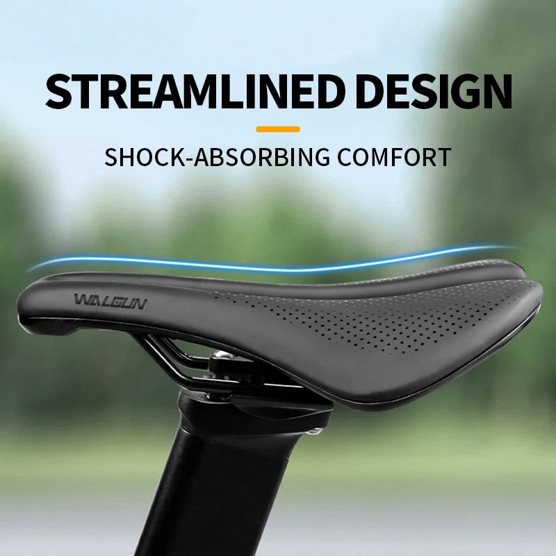 WALGUN Hollow Bike Saddle — Ventilated Road & MTB